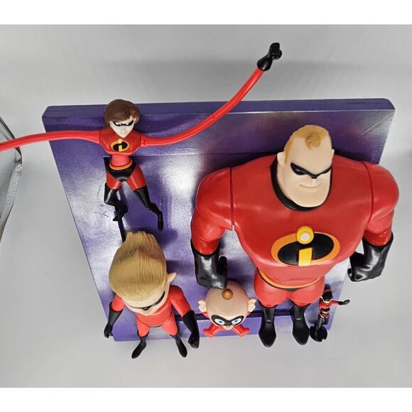 INCREDIBLES 3D TOY POP Artwork Original Mixed Media Art INTERACTIVE Unique - Picture 12 of 12